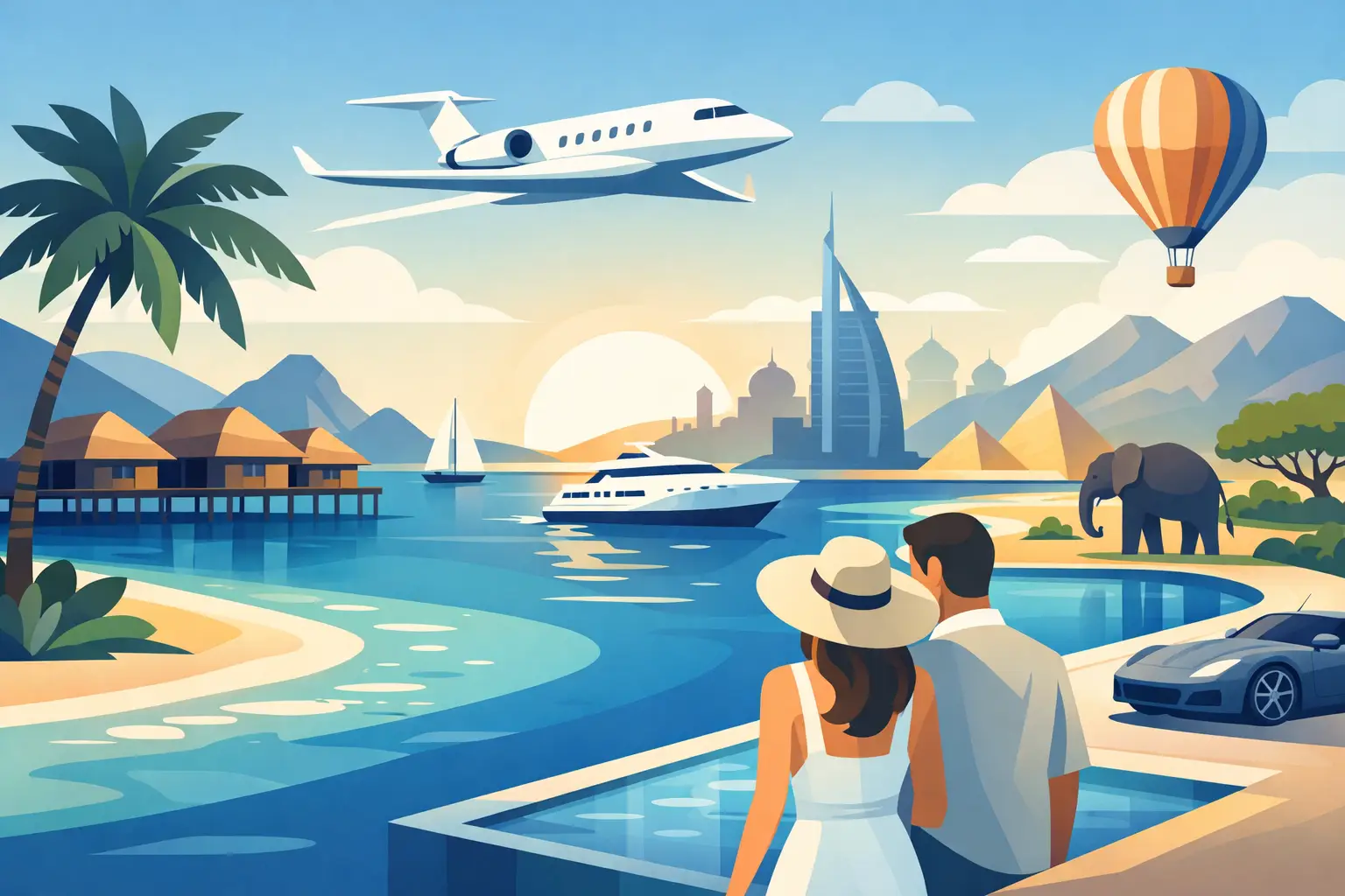 Luxury Travel Experiences Worldwide Today