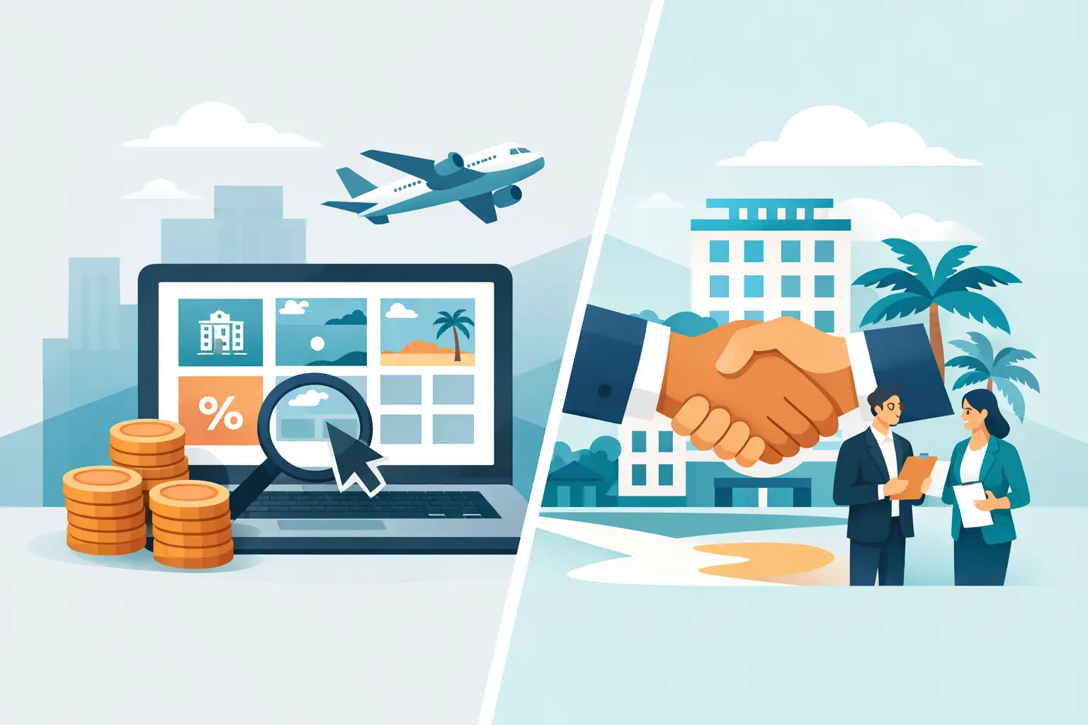 Bedbank vs Direct Contracts in Travel Trade