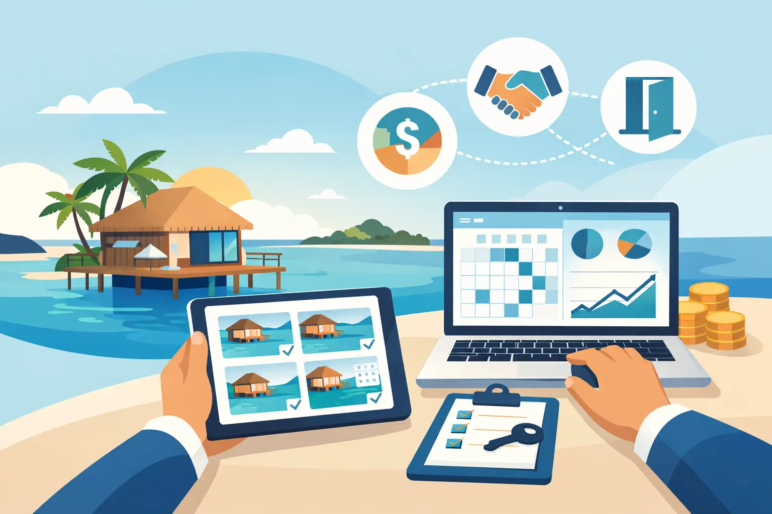 Maldives Resort Inventory Access That Sells