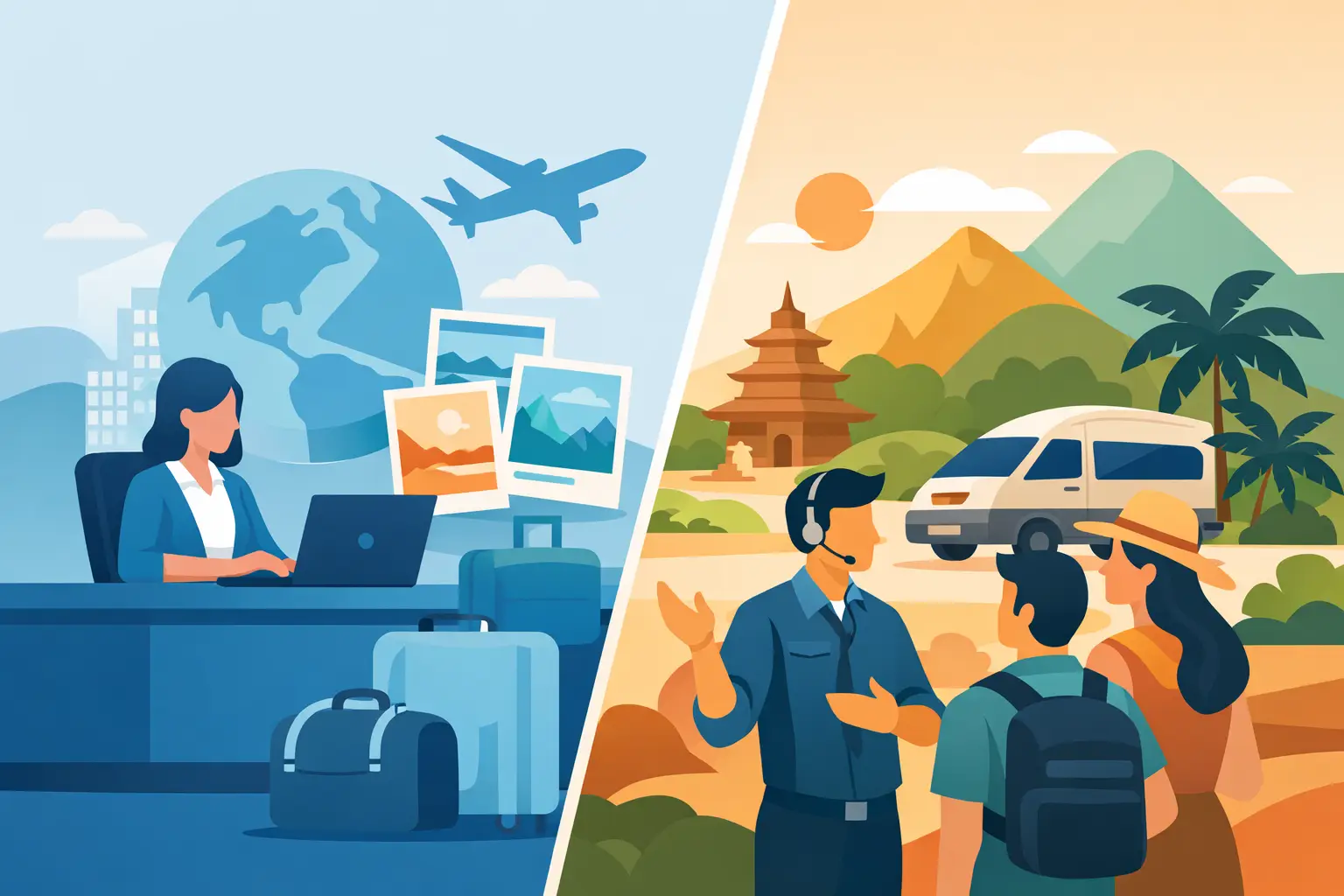 Travel Wholesaler vs DMC: Key Differences