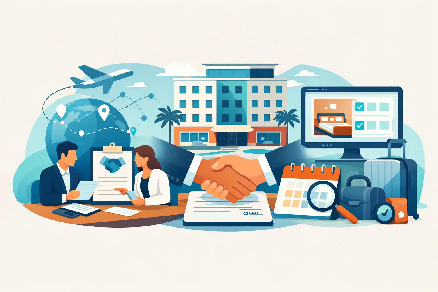 How Hotel Contracting Works in B2B Travel