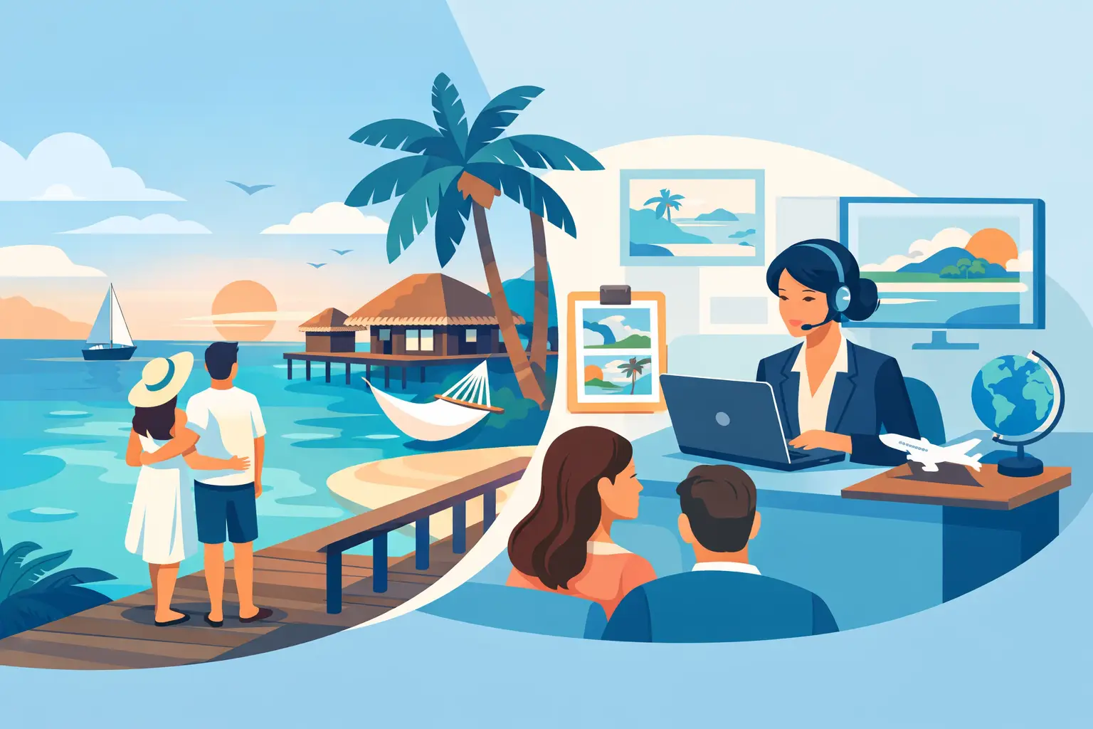 Maldives Honeymoon Package Example for Agents
