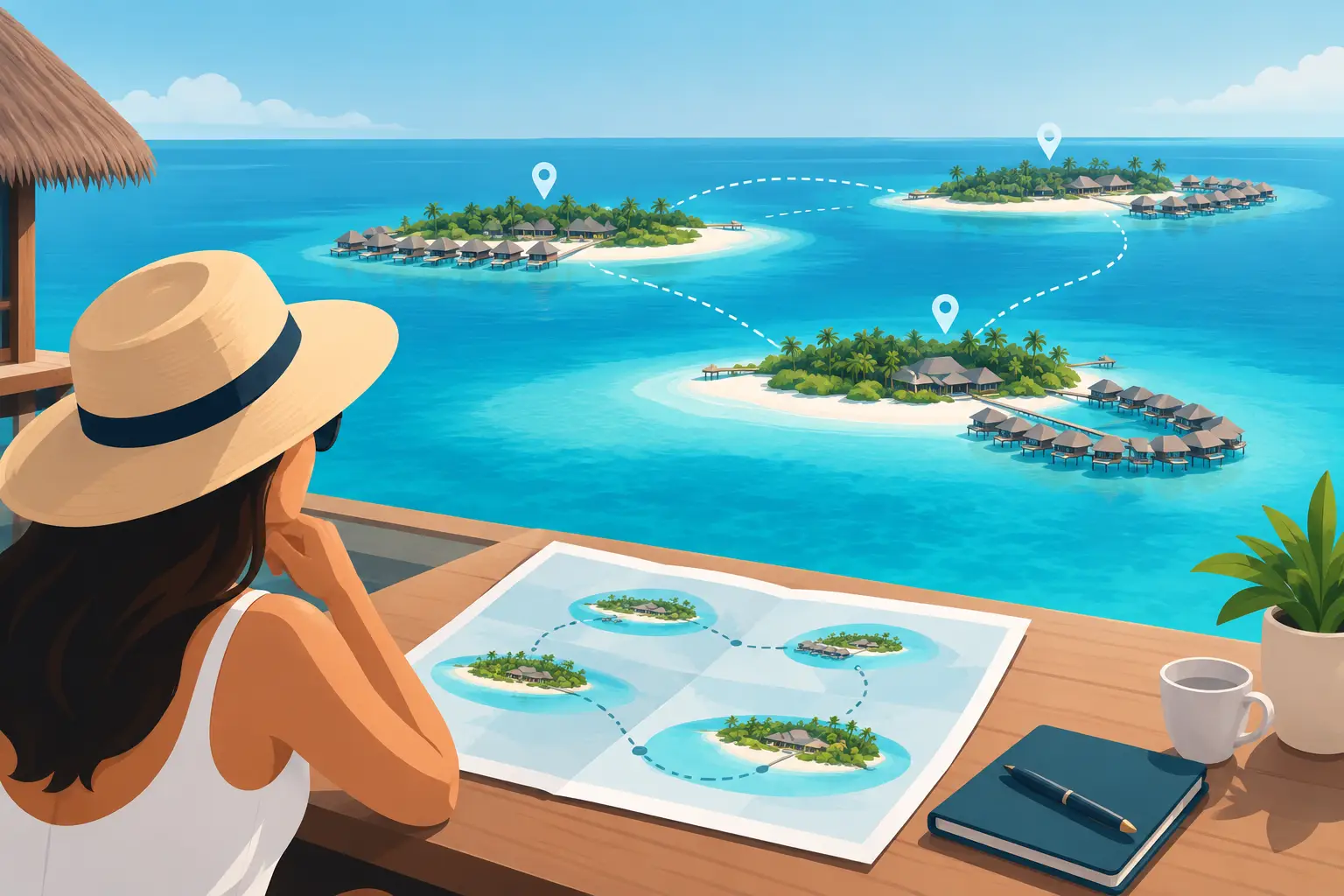 How to Create a Maldives Multi-Resort Itinerary